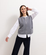 Zipped Gilet