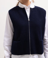 Zipped Gilet