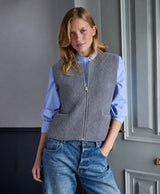 Zipped Gilet