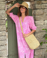 Cross Body Raffia Bag
