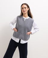 Zipped Gilet