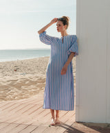 Eden Stripe Kaftan