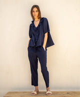 Flora Cheesecloth Blouse