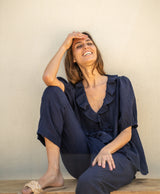 Flora Cheesecloth Blouse