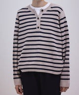 Striped Maggie Crewneck