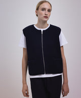 Zipped Gilet