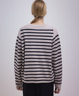 Striped Maggie Crewneck