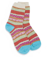 cream cotton wool nordic socks rae feather