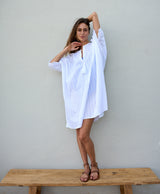 Grecian Shirt Dress