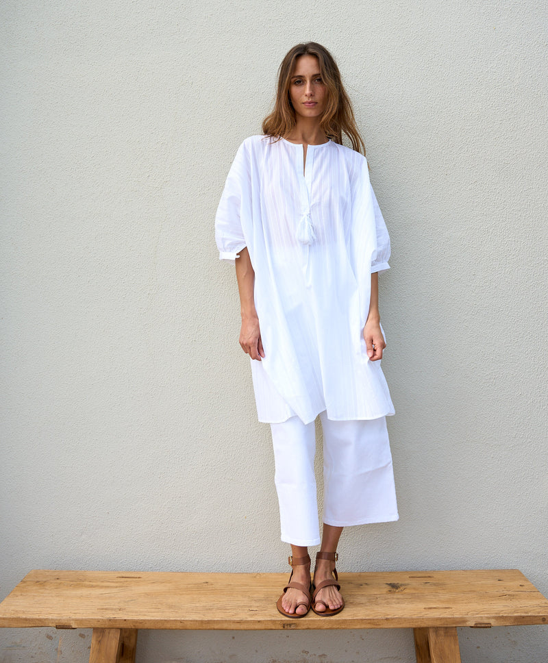 Grecian Shirt Dress