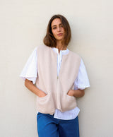 Zipped Gilet