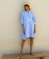 Grecian Shirt Dress