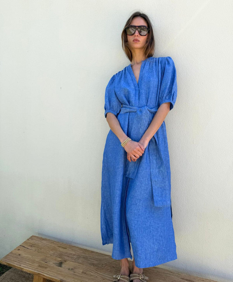 Chambray Blue Dress | Dresses | Clothing