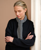 Striped Cashmere Neck Tie