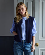 Zipped Gilet
