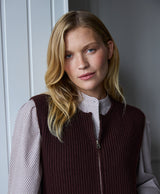 Zipped Gilet