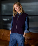 Zipped Gilet
