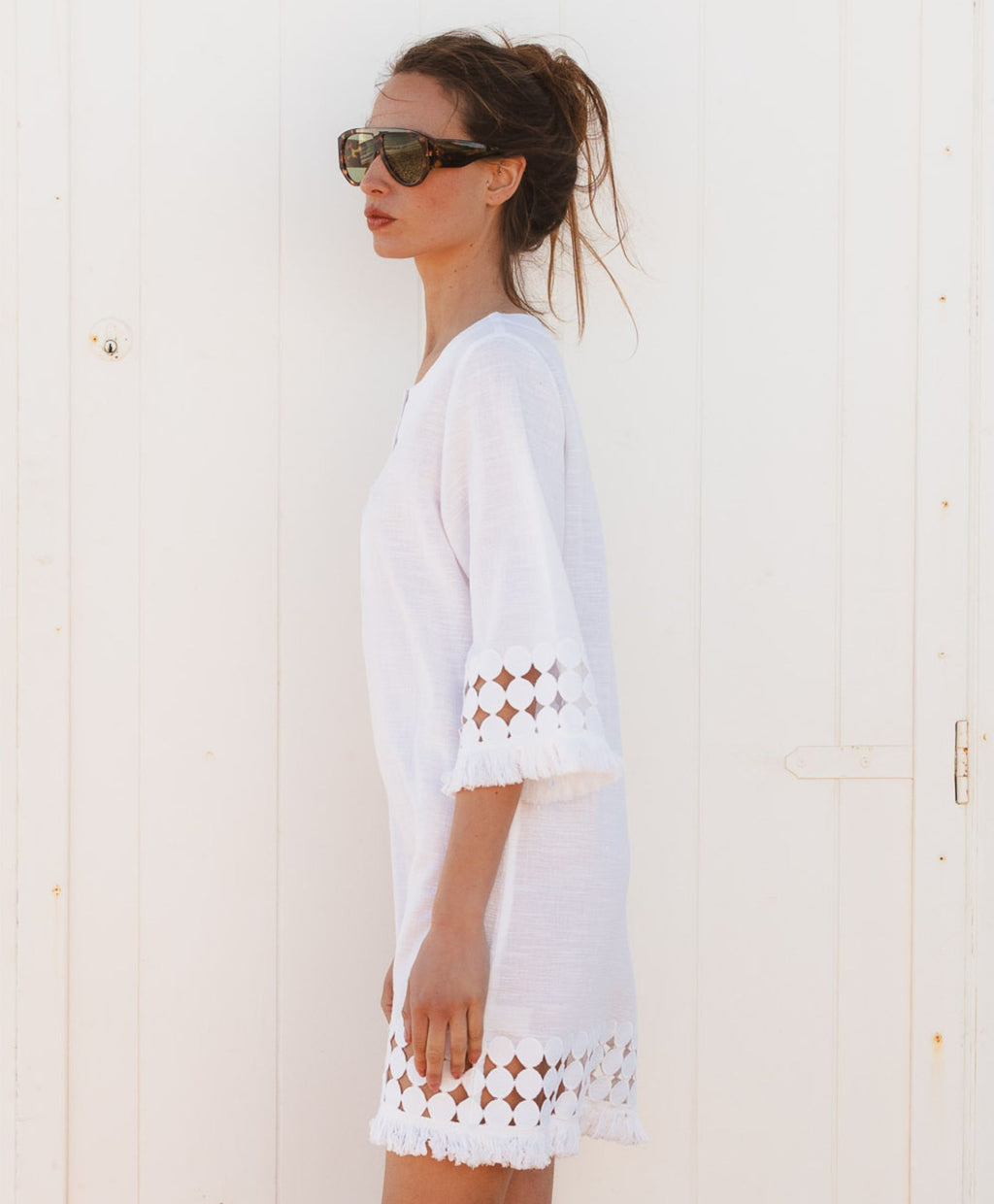 White Milly Short Beach Dress