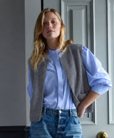 Zipped Gilet