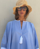 Grecian Shirt Dress