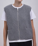 Zipped Gilet