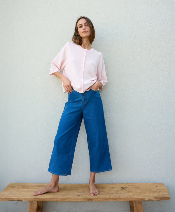 Straight Wide Leg Jean