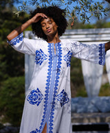 Athena Embroidery Kaftan
