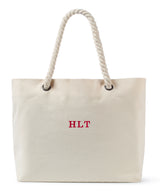 Monogram Initial Beach Bag