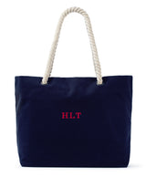 Monogram Initial Beach Bag
