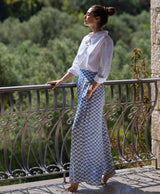 Batik Butter Crepe Palazzo Pant