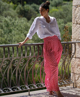 Batik Butter Crepe Palazzo Pant