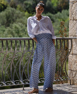 Batik Butter Crepe Palazzo Pant