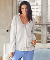 Comfort Cashmere Blend Cardigan