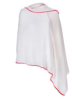 Contrasting Edge Cashmere Scarf
