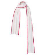 Contrasting Edge Cashmere Scarf