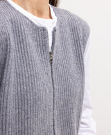 Zipped Gilet