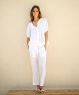 Flora Cheesecloth Blouse