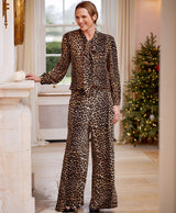 Leopard Palazzo Trouser