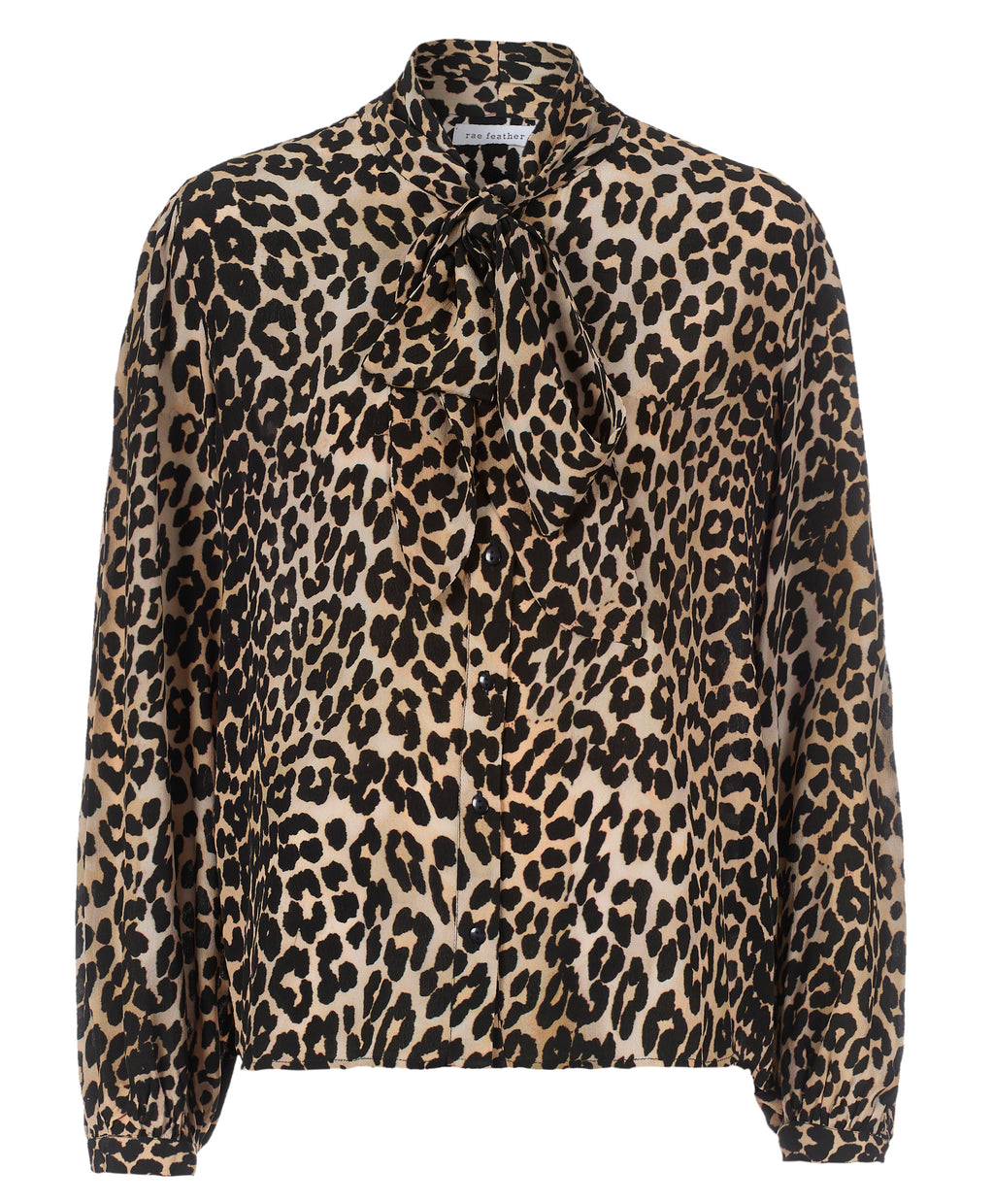 Fran Leopard Blouse | Tops & Shirts | Clothing | Rae Feather