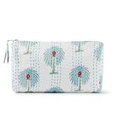 Palm Tree Print Washbag