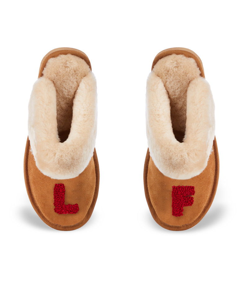 Personalised initial discount slippers
