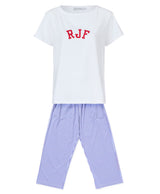 June Pyjama Varsity Personalised T-Shirt Set