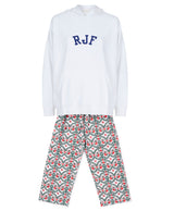 Celine Pyjama Varsity Personalised Hoodie Set