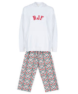 Celine Pyjama Varsity Personalised Hoodie Set