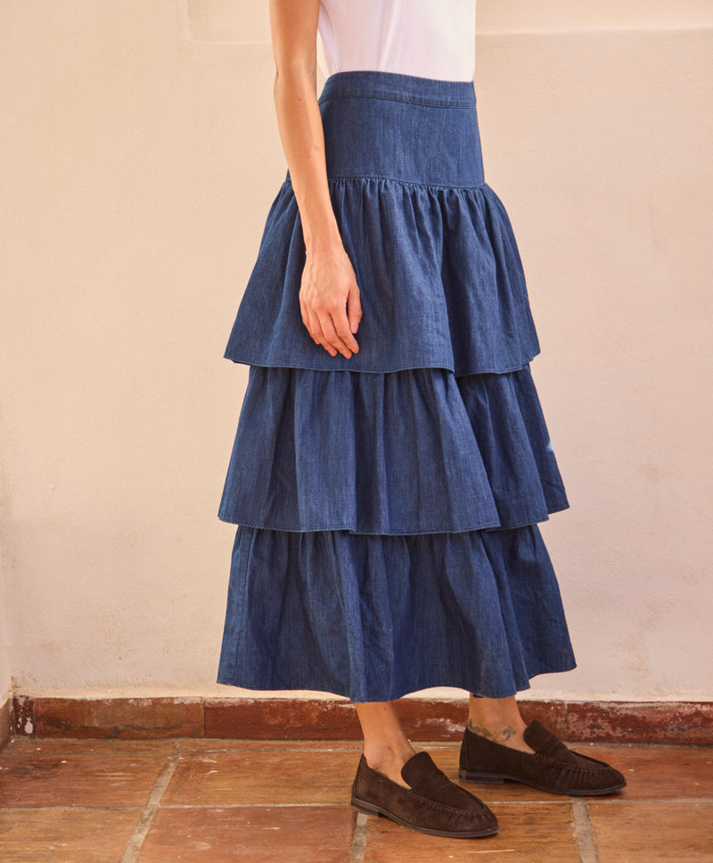 Denim Kate Skirt