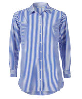 Stripe Cotton Beach Shirt