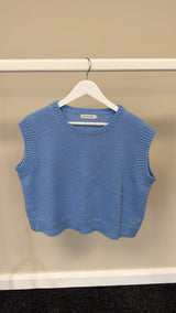 68- SAMPLE SALE BLUE TANK SMALL