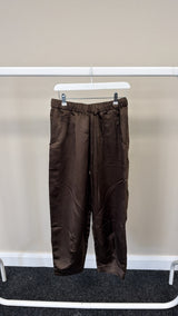 106 - SAMPLE SALE BROWN TROUSERS SIZE MEDIUM