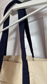 167 - SAMPLE SALE CANVAS BAG PLAIN SLIGHTLY FRAYED