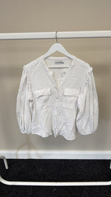 202 - SAMPLE SALE WHITE SHIRT MEDIUM